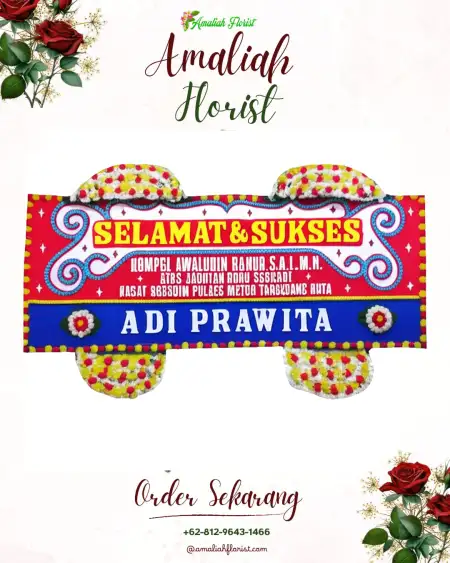 Papan Bunga Ucapan Selamat Pulau Terung